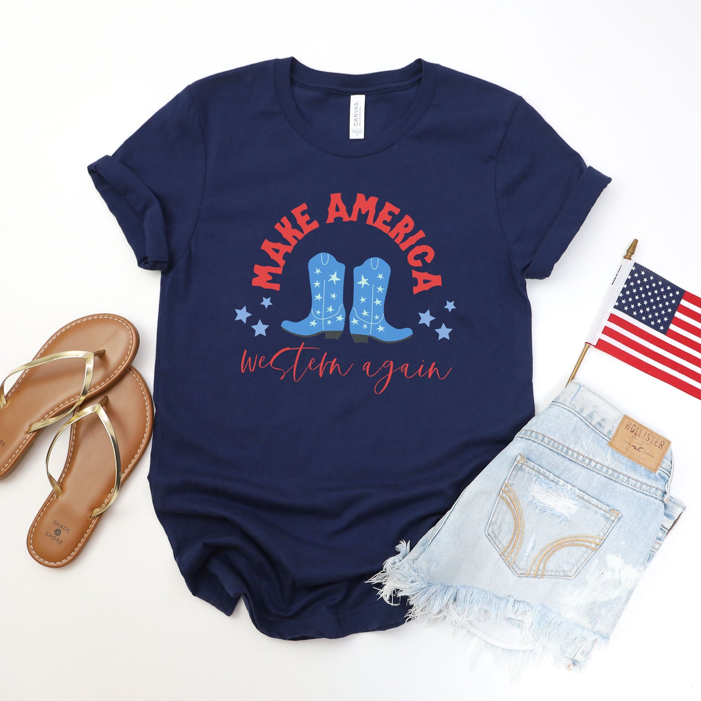 Make America Western Boots | Short Sleeve Graphic Tee