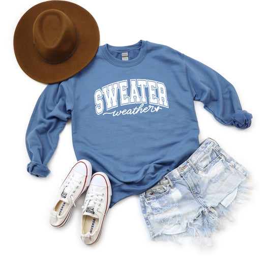 Sweater Weather Bold | Sweatshirt