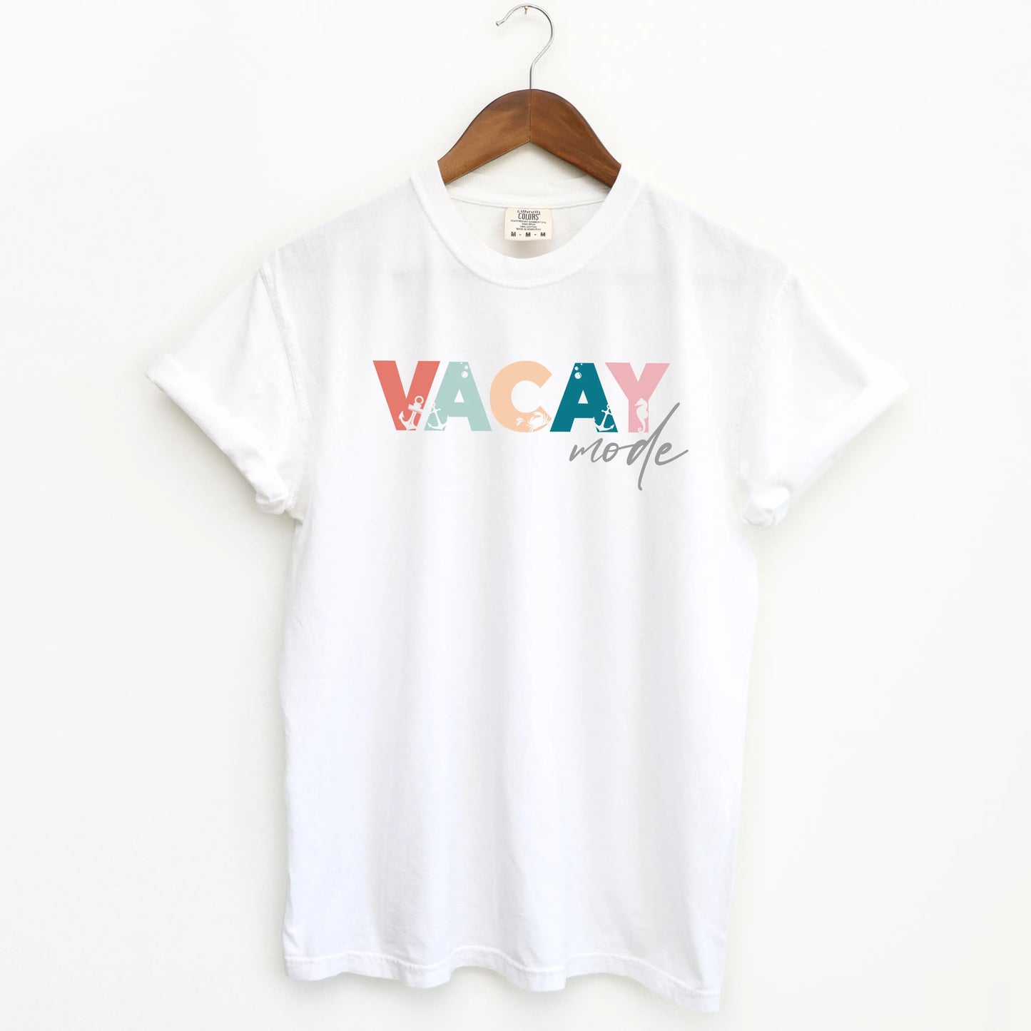 Vacay Mode Colorful | Garment Dyed Short Sleeve Tee