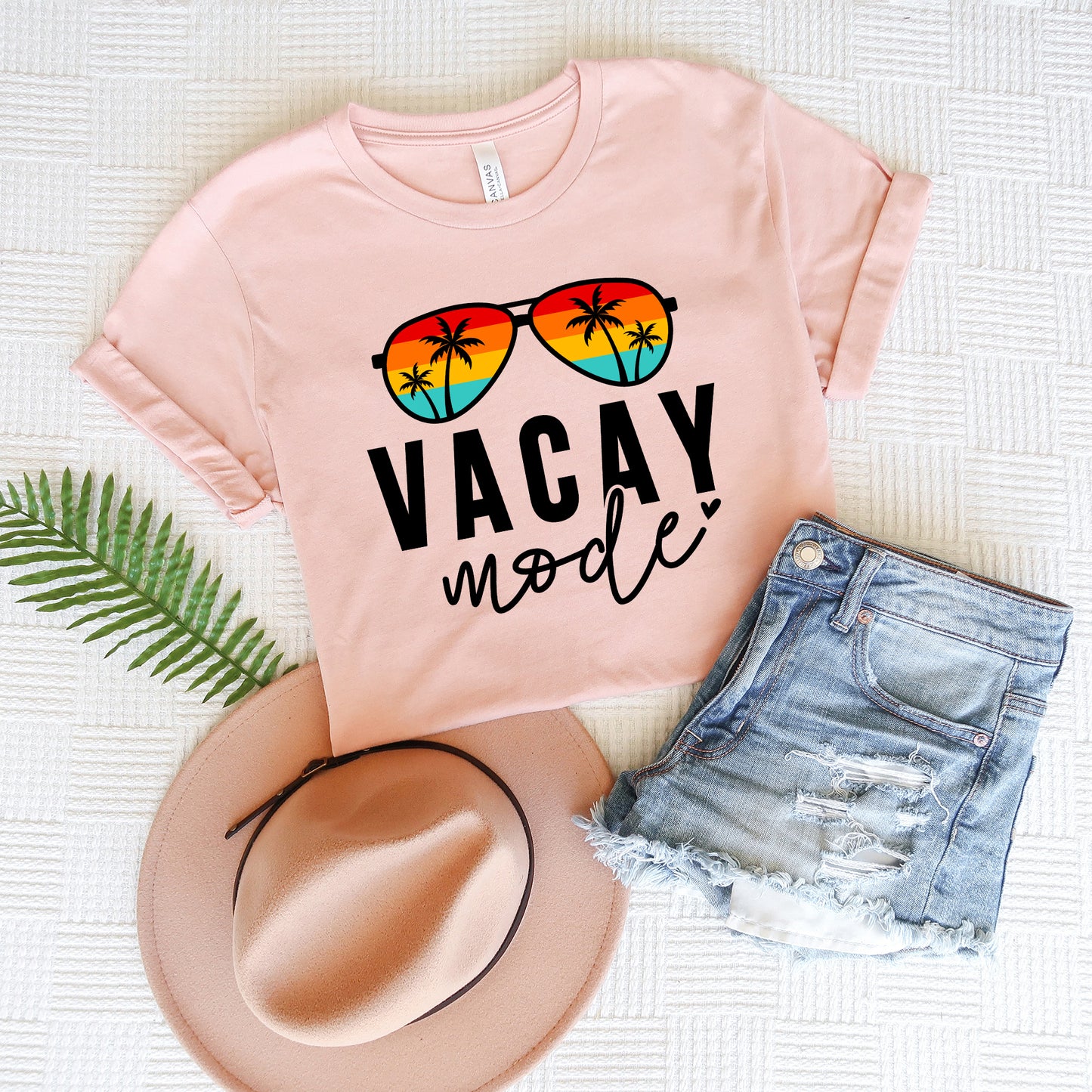 Vacay Mode Sunglasses | Short Sleeve Graphic Tee