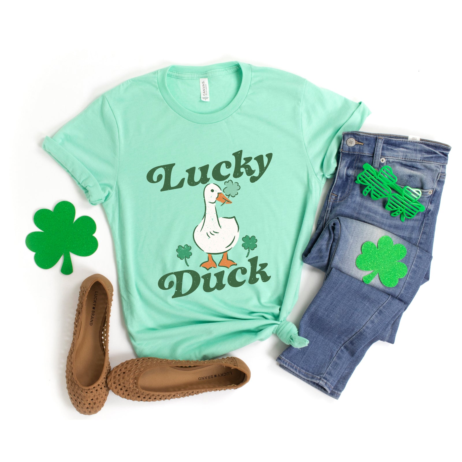 Lucky Duck | Short Sleeve Graphic Tee