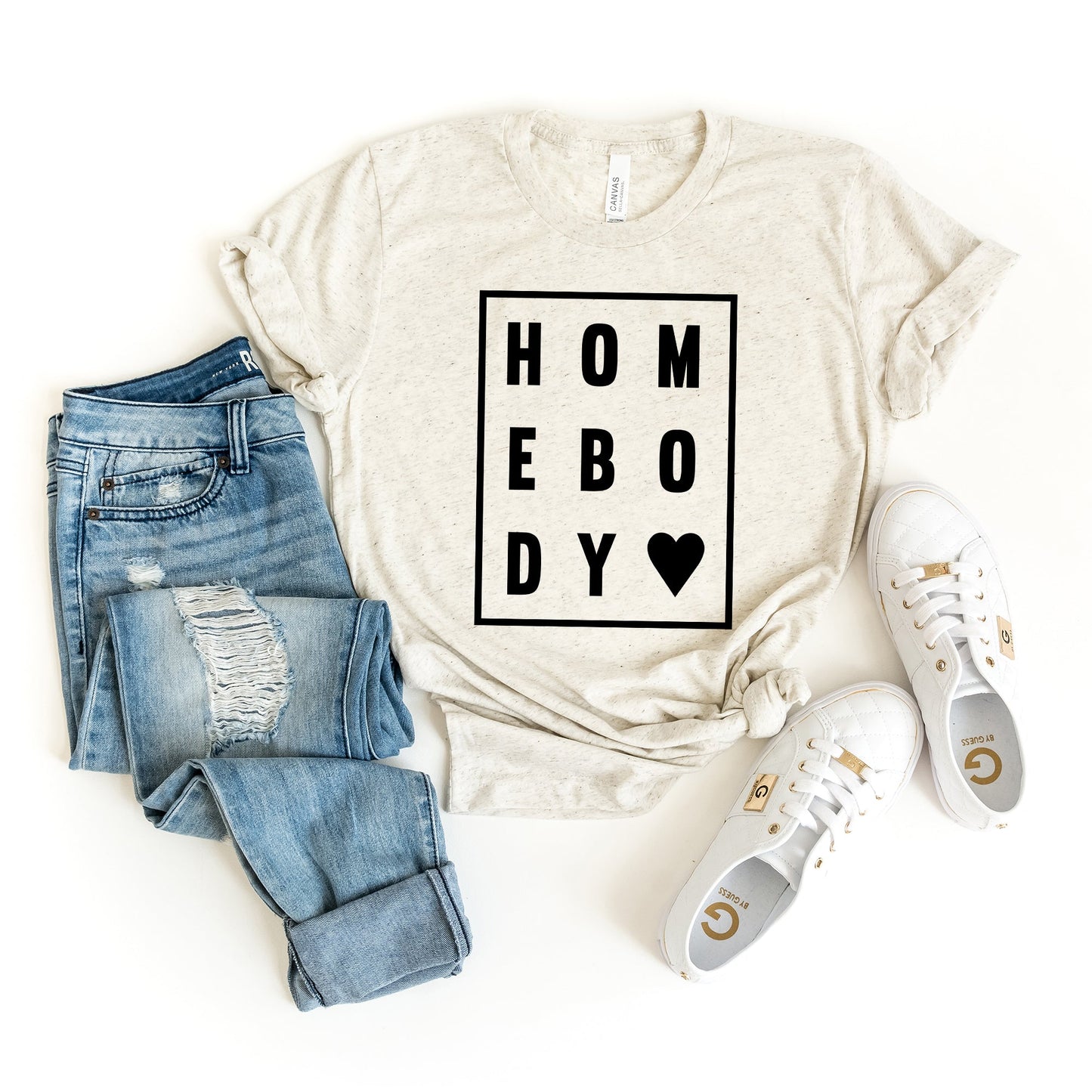 Clearance Homebody Heart | Short Sleeve Graphic Tee