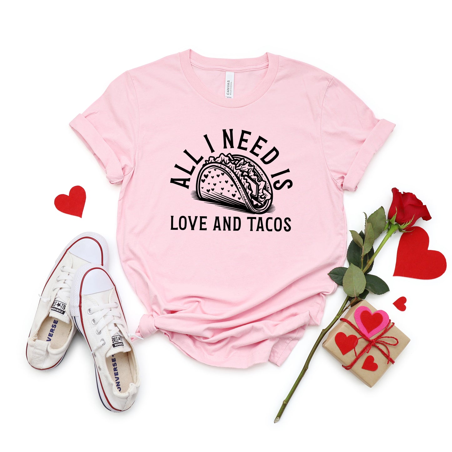 Valentine Taco | Short Sleeve Crew Neck