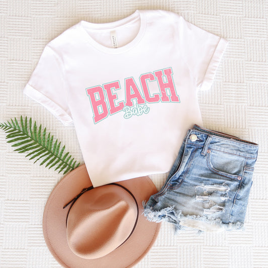 Beach Babe Distressed | Short Sleeve Graphic Tee