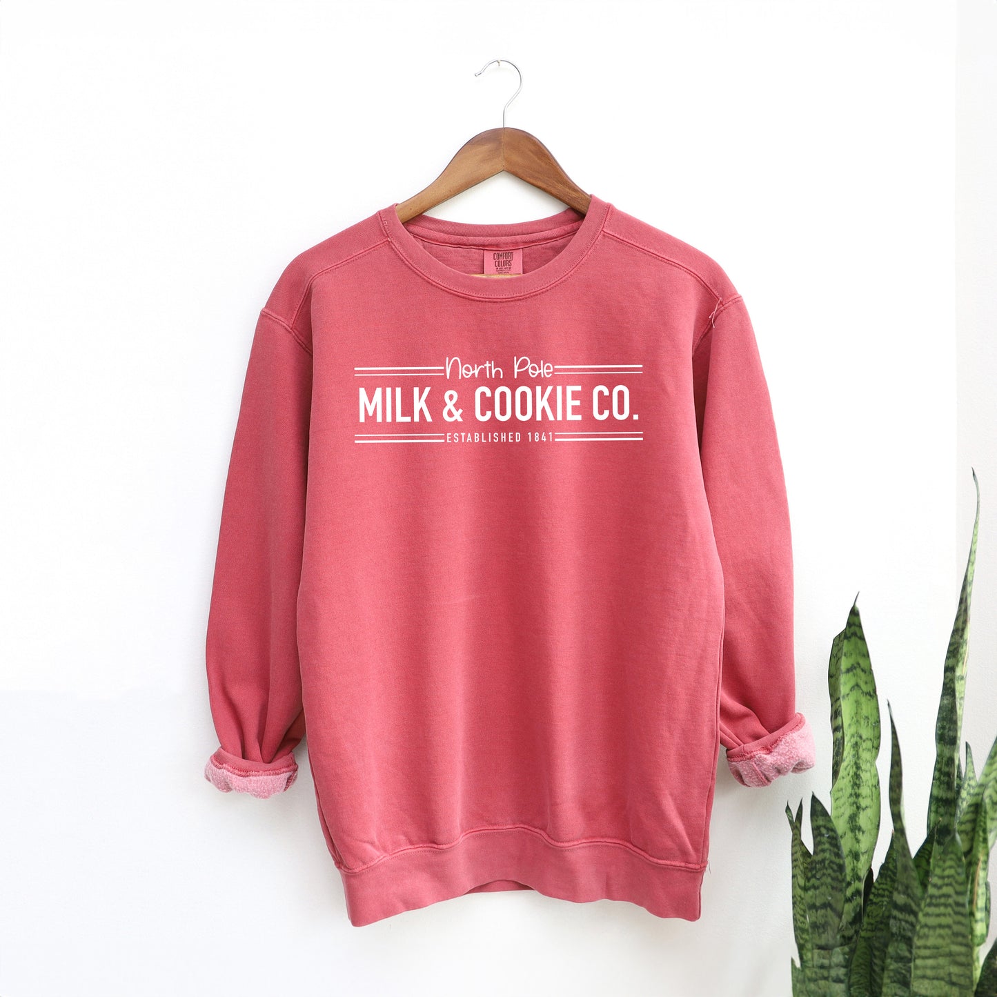North Pole Milk And Cookie Co.  |  Garment Dyed Sweatshirt