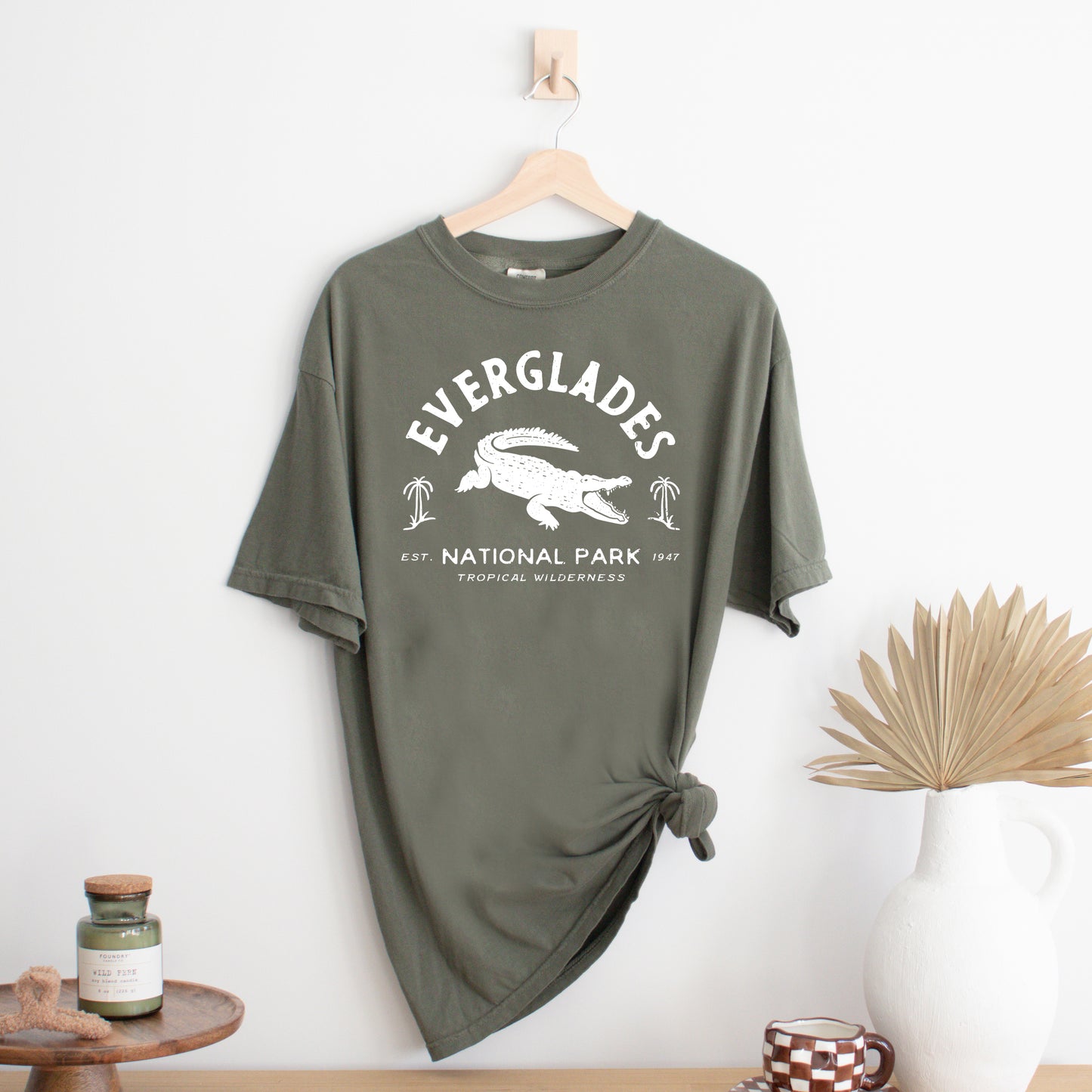 Vintage Everglades National Park | Garment Dyed Short Sleeve Tee