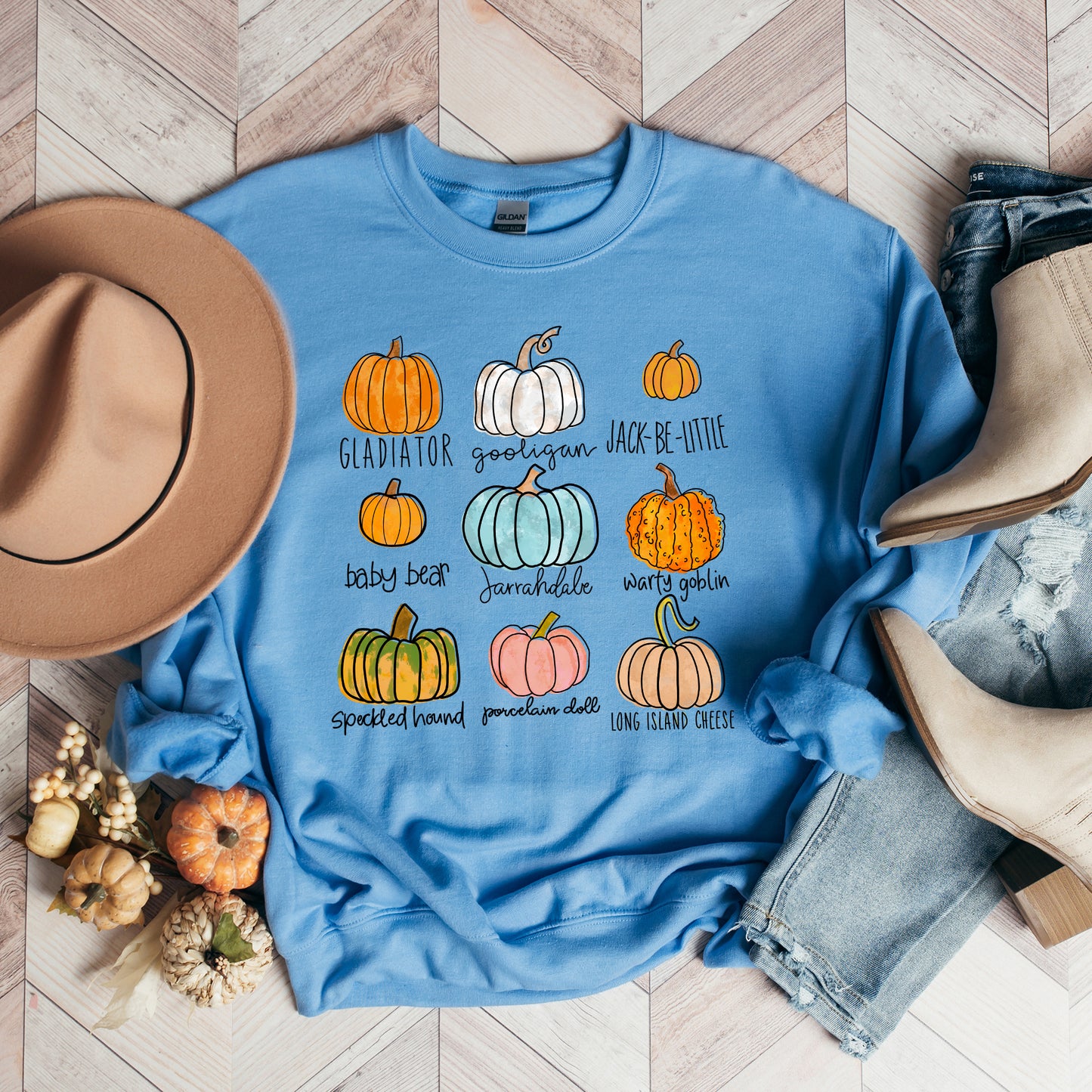 Pumpkin Chart | Sweatshirt