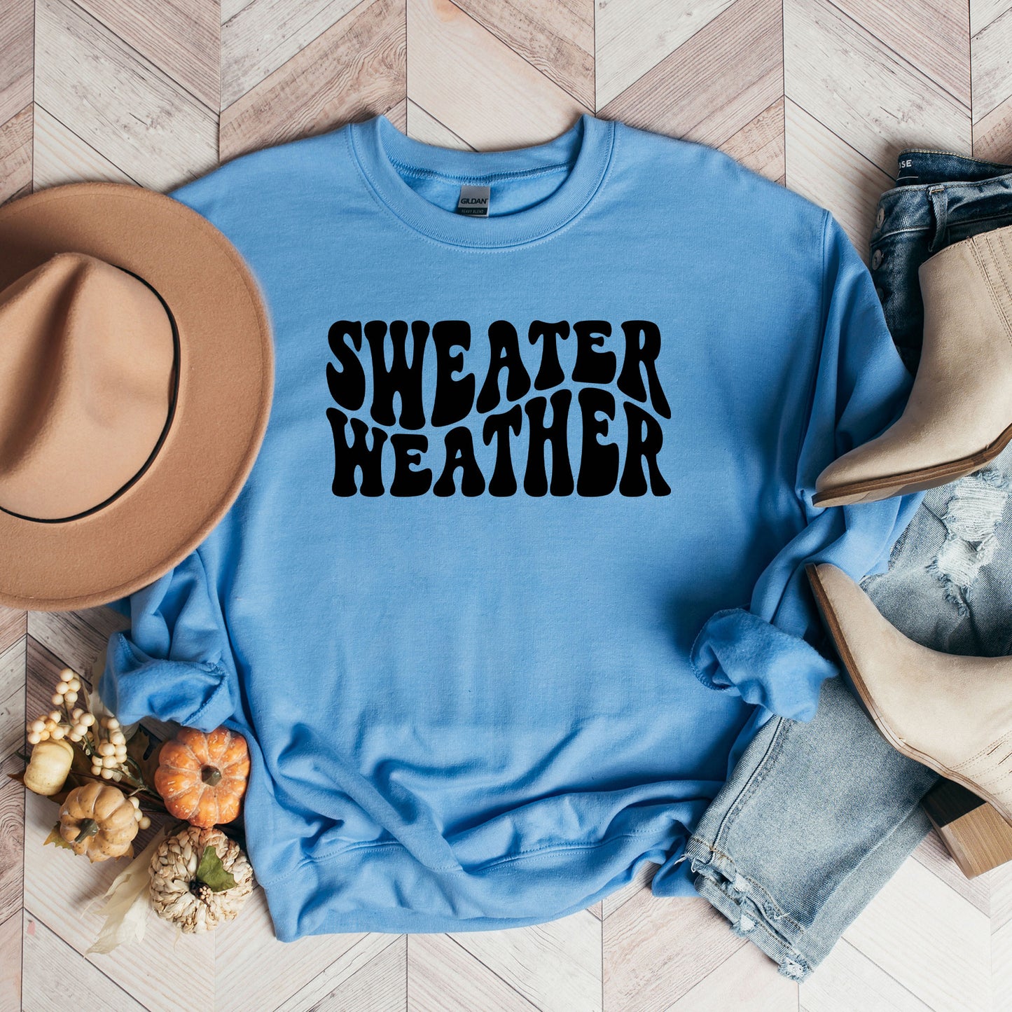 Sweater Weather Wavy | Sweatshirt