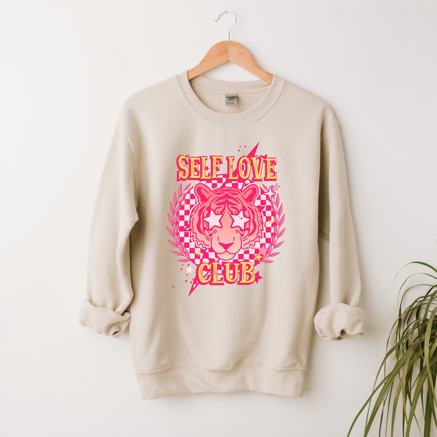 Clearance Self Love Club Tiger | Sweatshirt