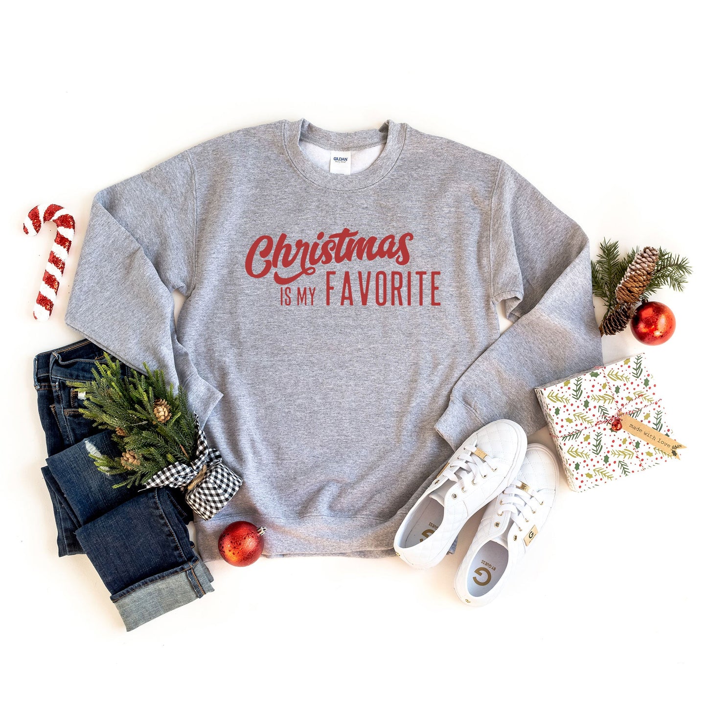 Clearance Christmas Is My Favorite | Sweatshirt