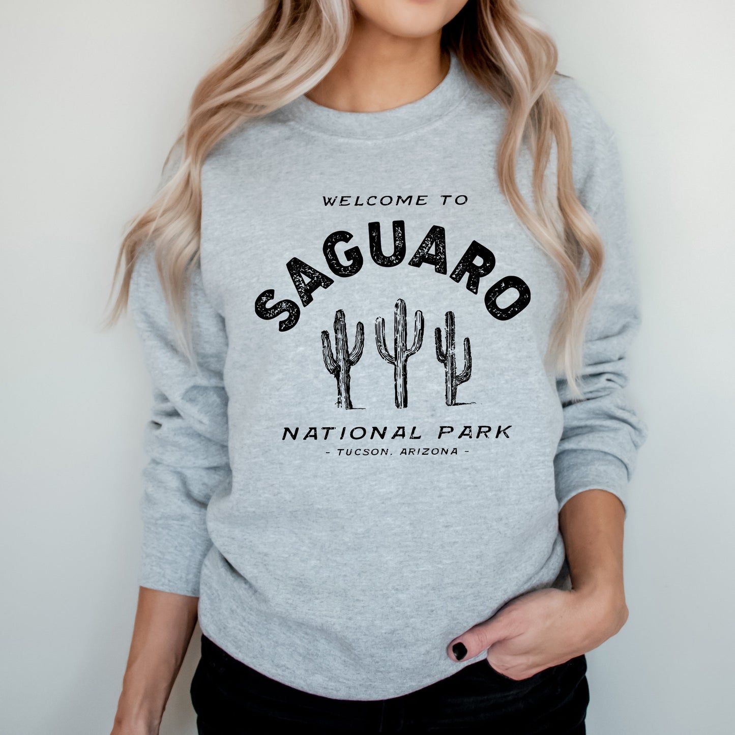 Clearance Vintage Saguaro National Park | Sweatshirt