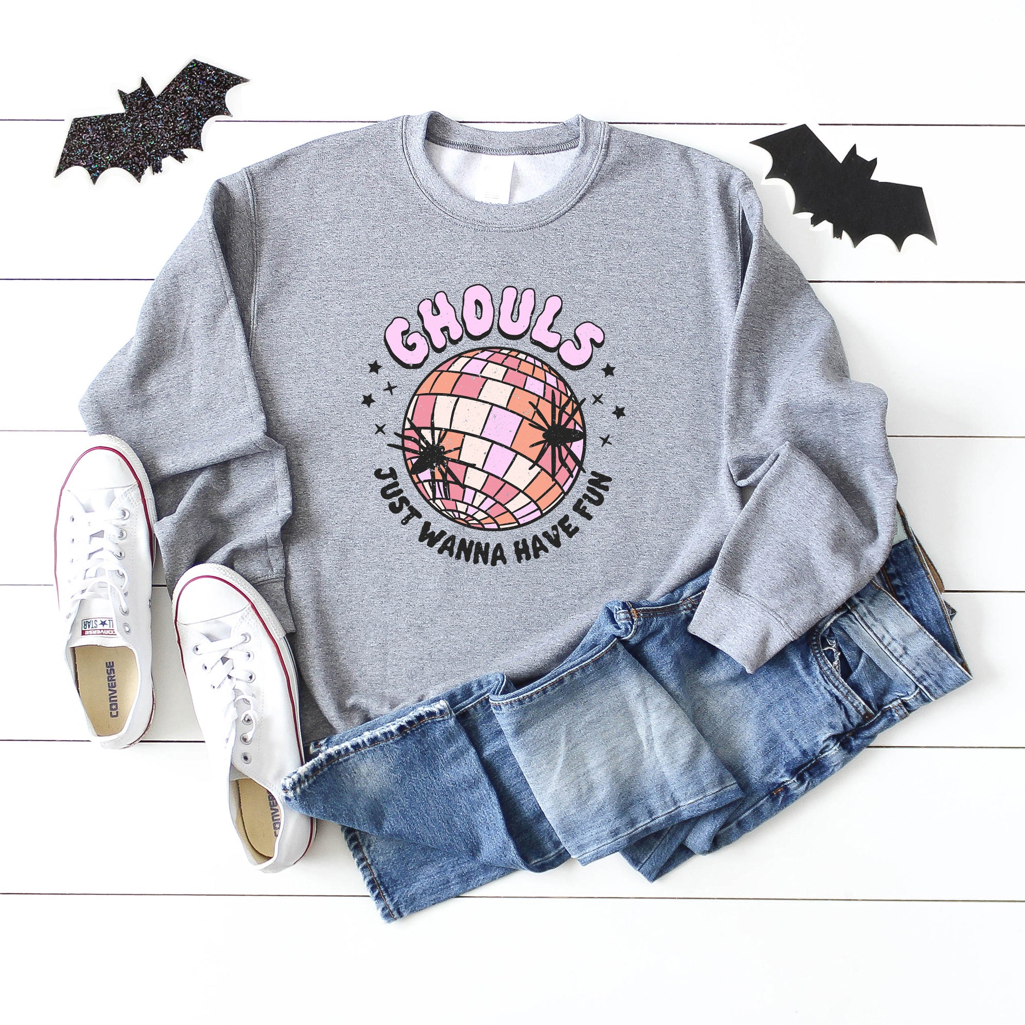 Ghouls Disco Ball | Sweatshirt