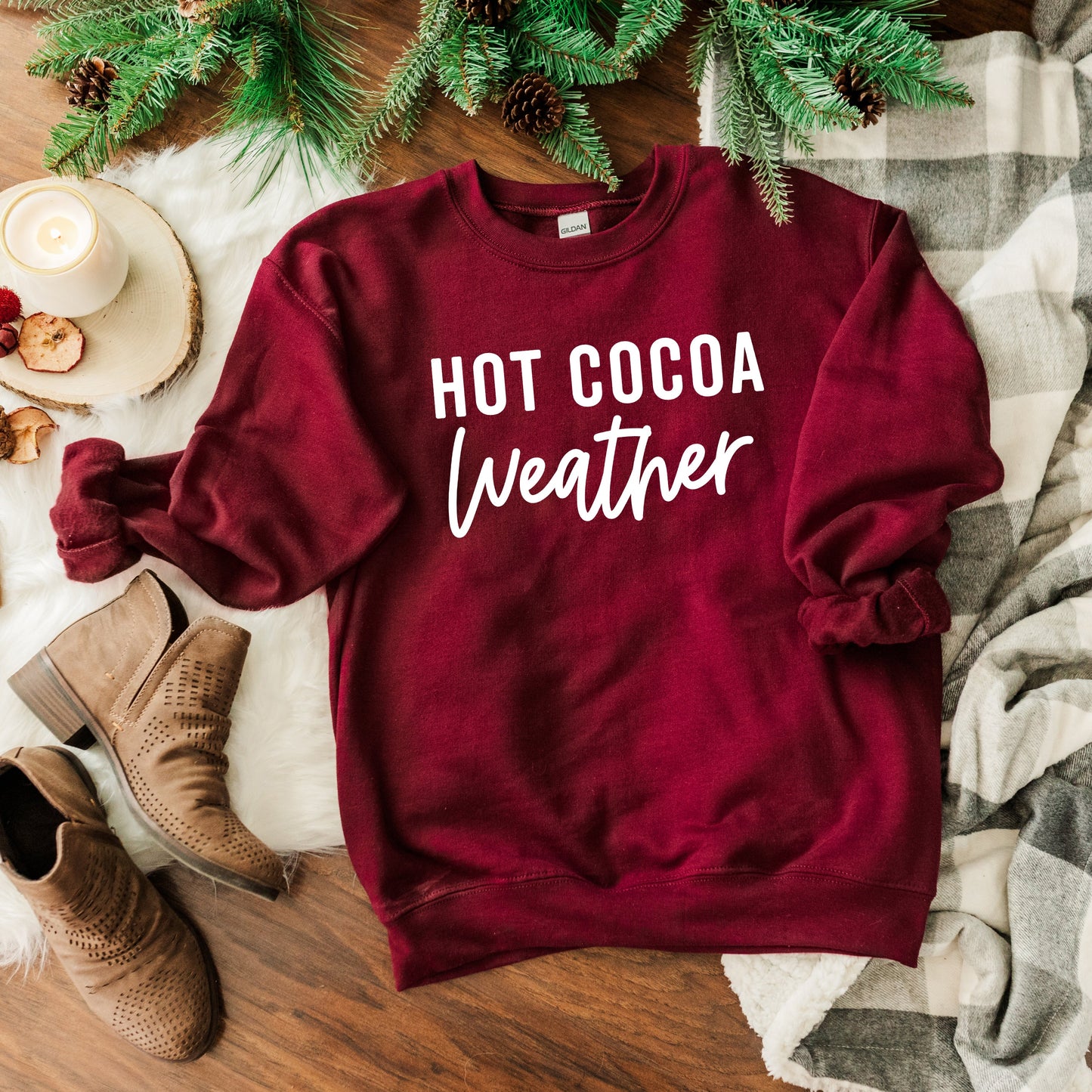 Clearance Hot Cocoa Weather | Sweatshirt