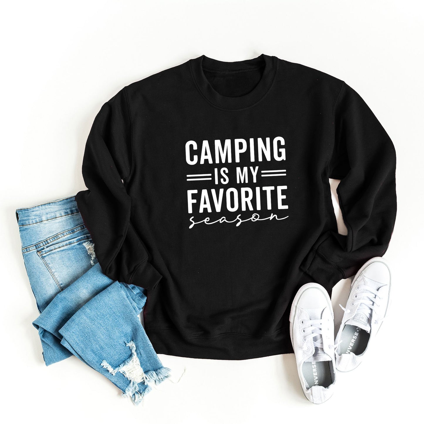 Camping Is My Favorite Season | Sweatshirt