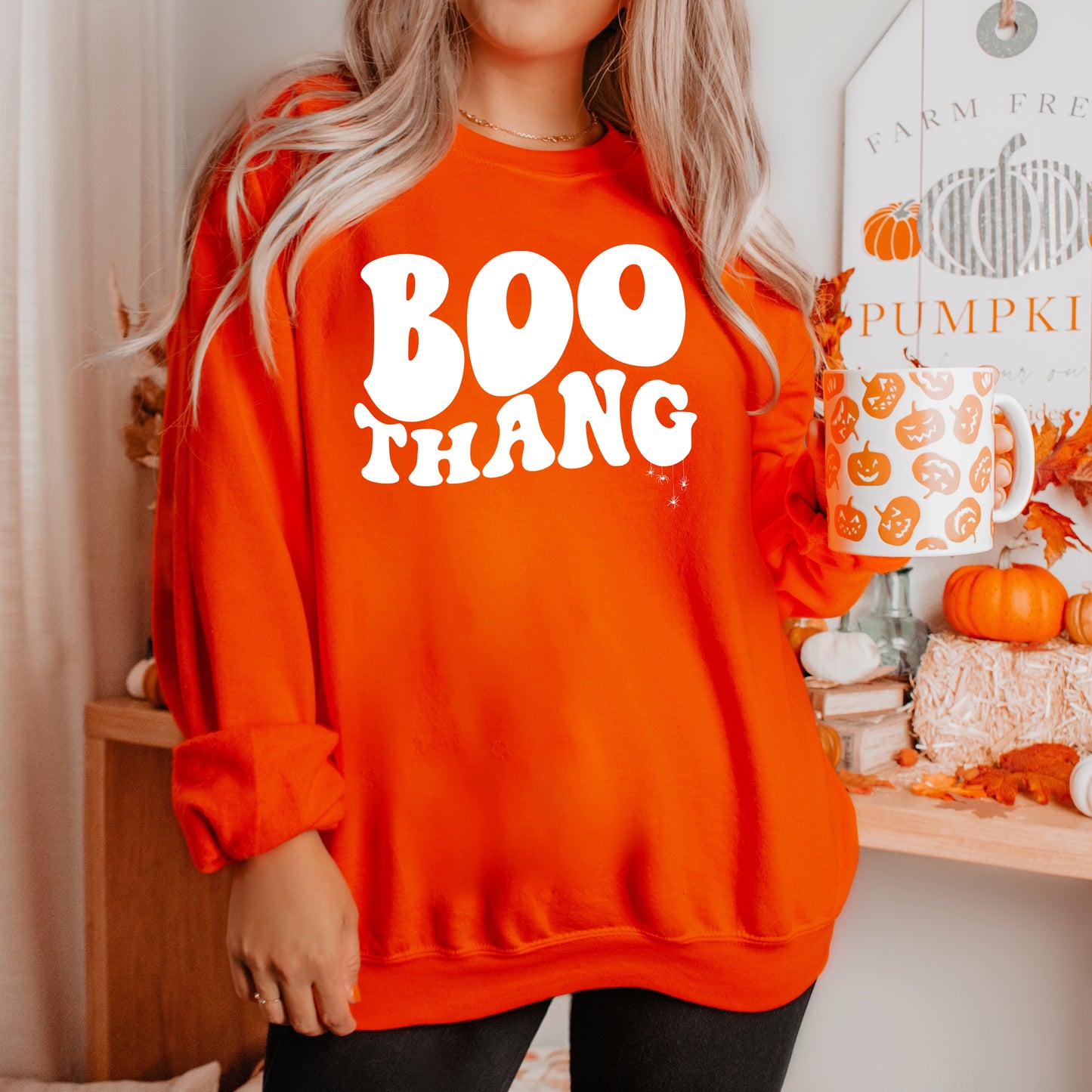 Boo Thang Wavy | Sweatshirt