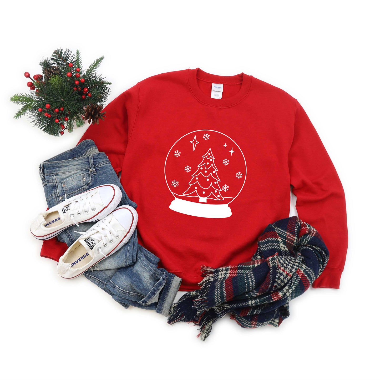 Christmas Snow Globe | Sweatshirt