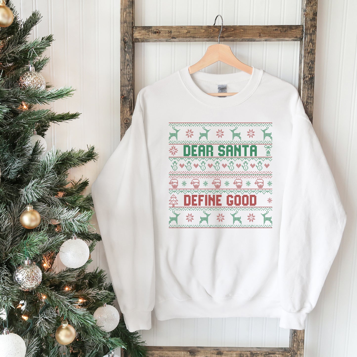 Santa Define Good | Sweatshirt