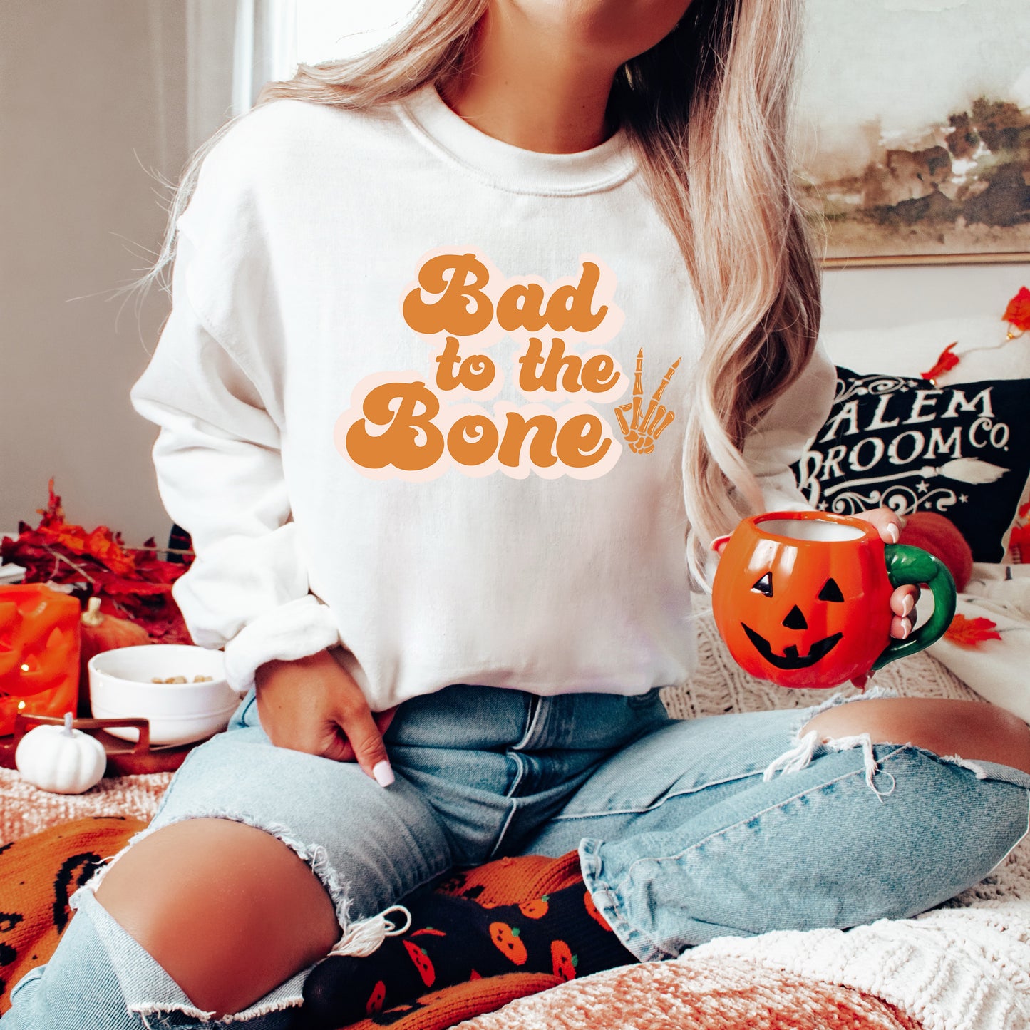 Bad To The Bone Hand | Sweatshirt