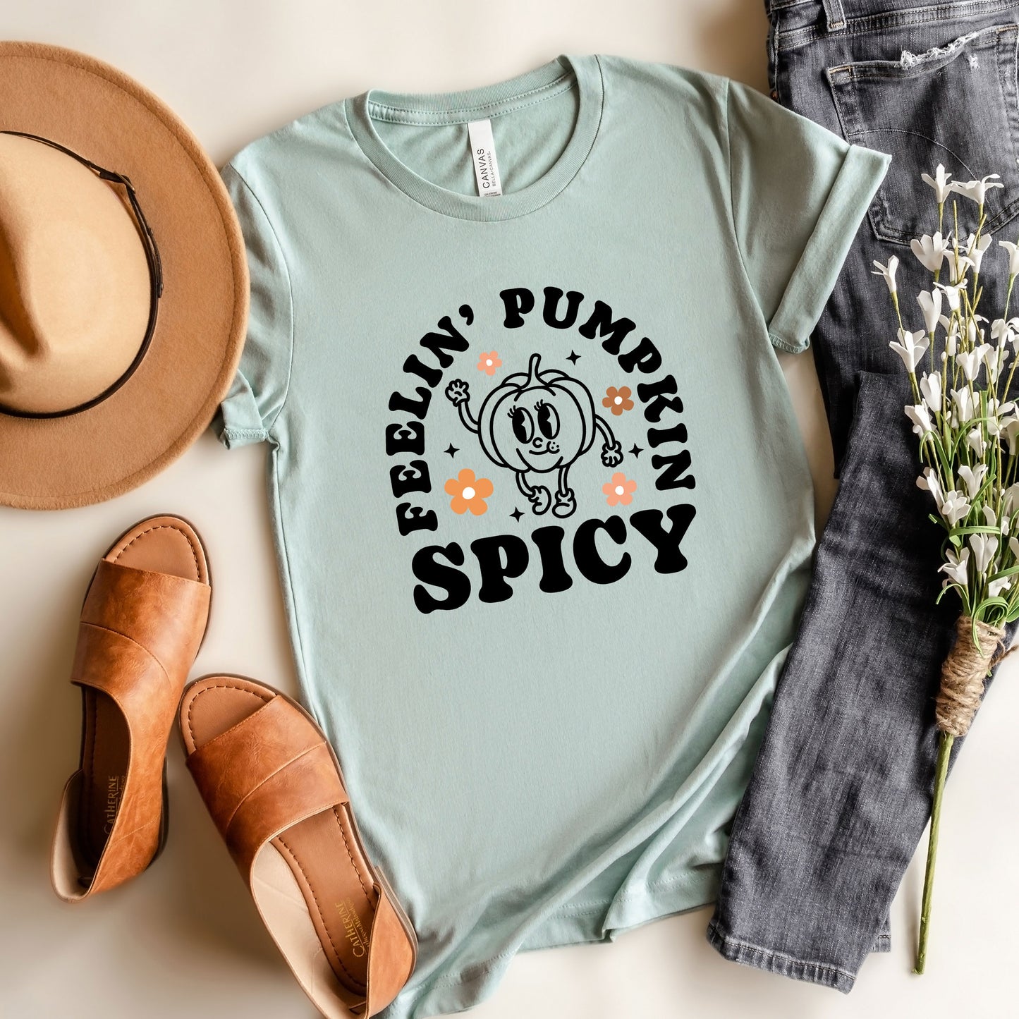 Spicy Pumpkin | Short Sleeve Graphic Tee