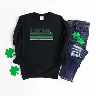 Retro Lucky Stripes | Sweatshirt
