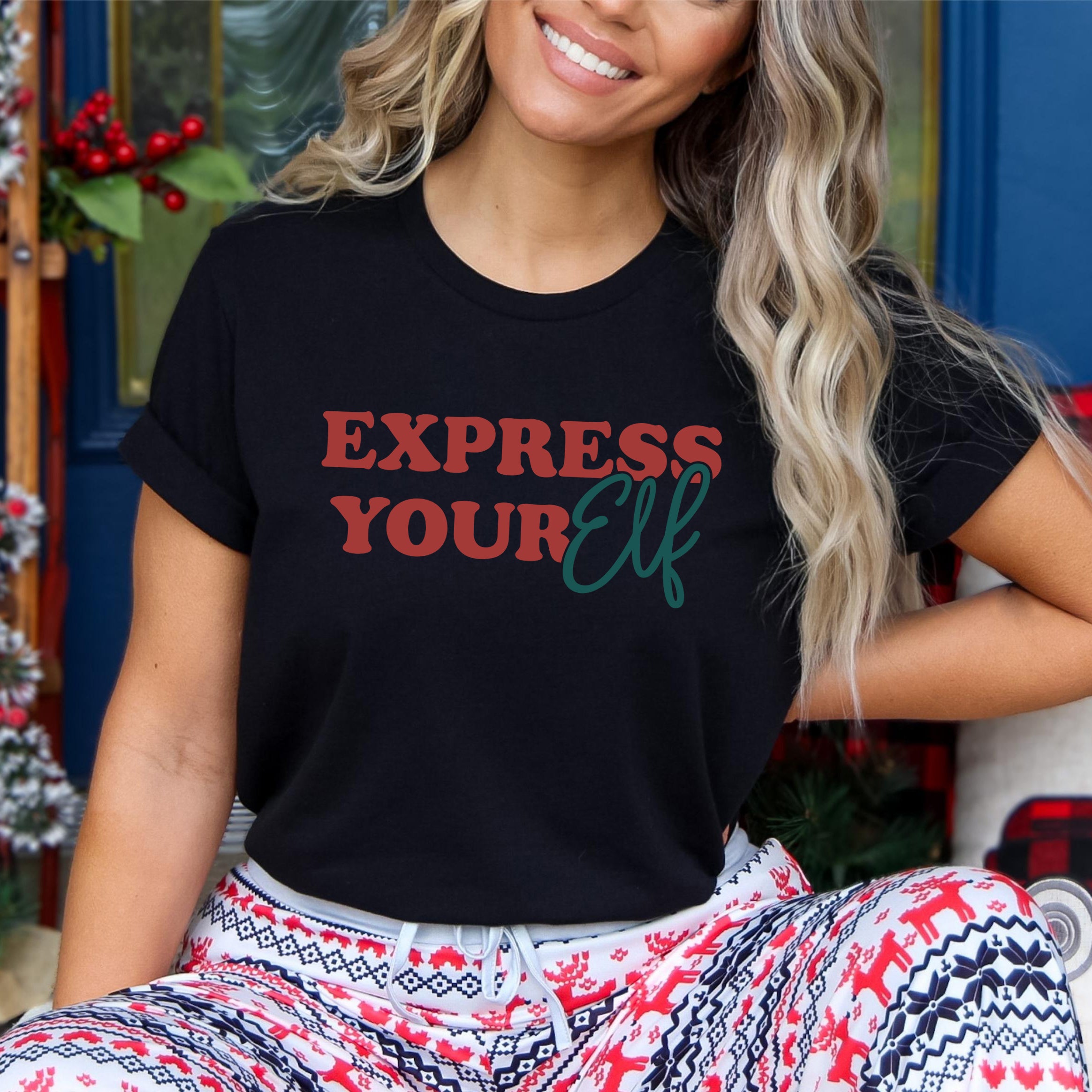 Express Your Elf | Short Sleeve Crewneck