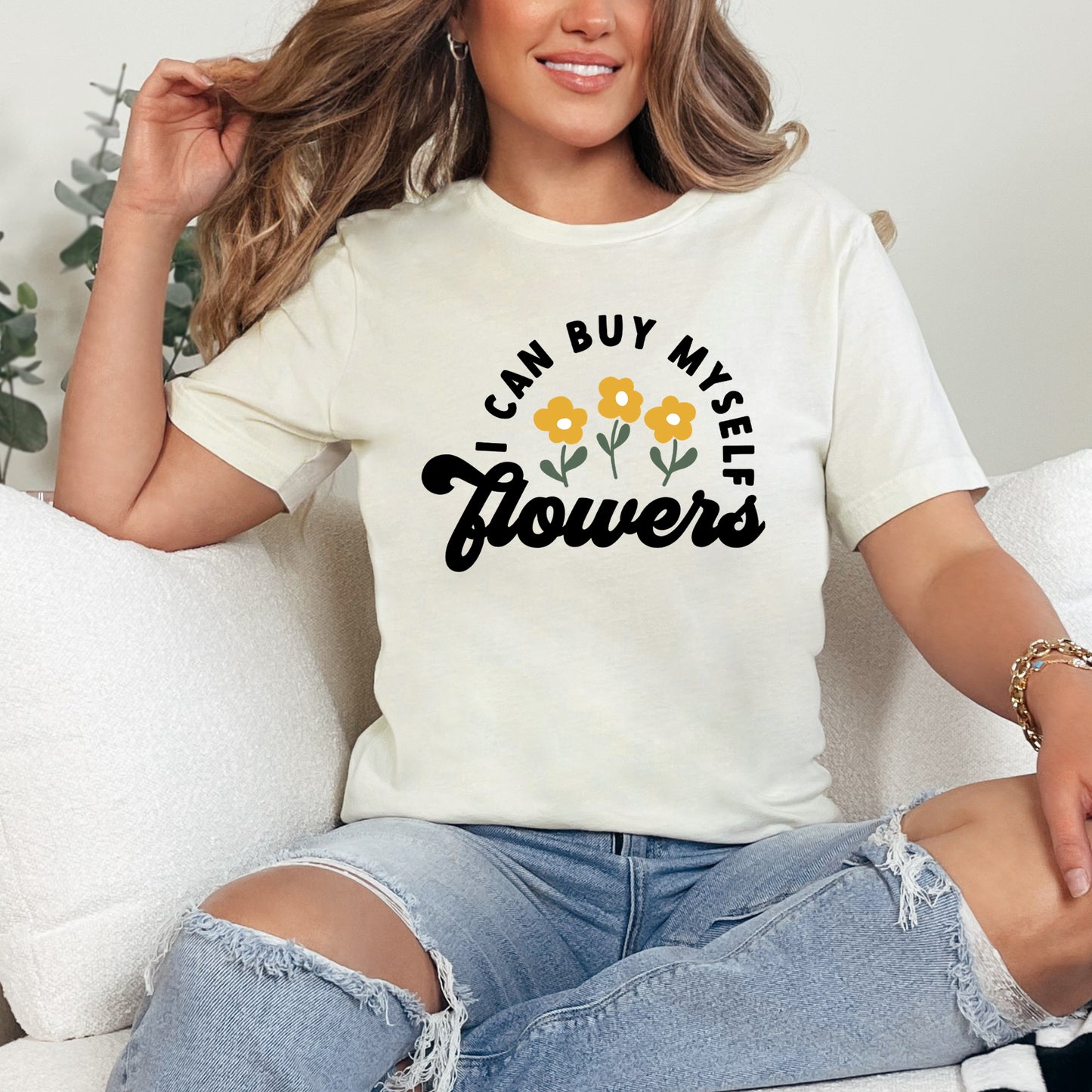 I Can Buy Myself Flowers | Short Sleeve Graphic Tee