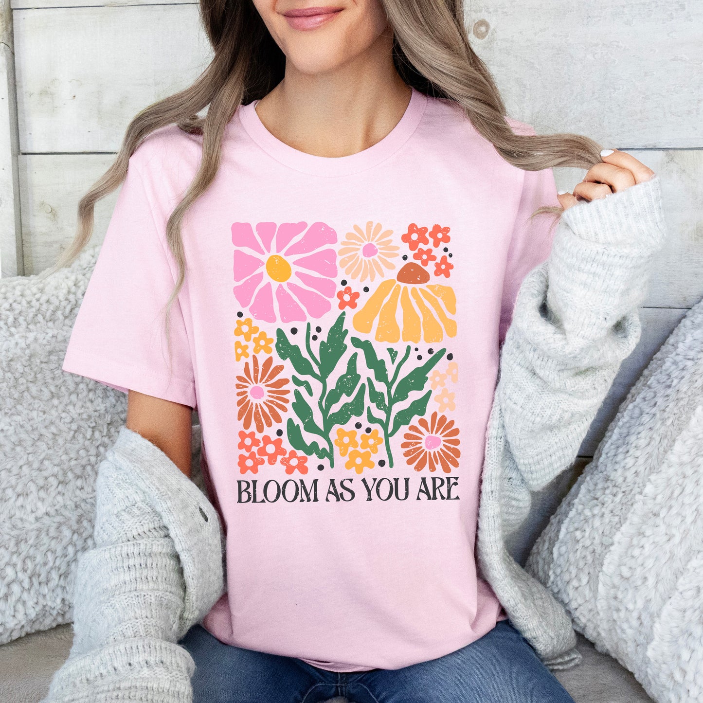 Boho Bloom As You Are | Short Sleeve Graphic Tee