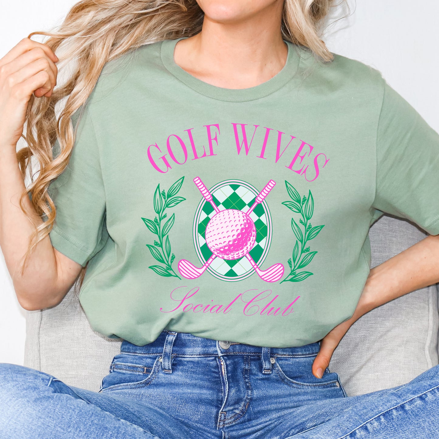 Golf Wives Social Club |Short Sleeve Crew Neck