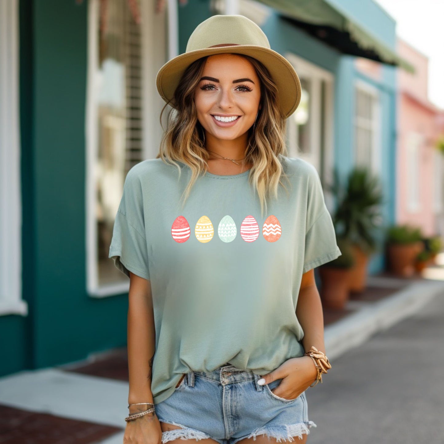 Easter Eggs | Short Sleeve Graphic Tee