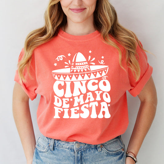 Cinco De Mayo Fiesta | Garment Dyed Short Sleeve Tee