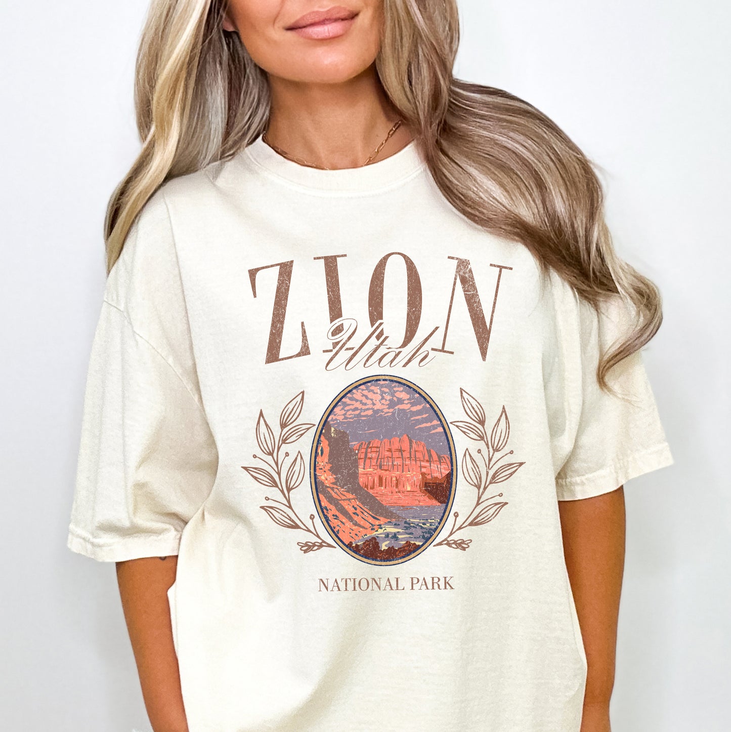 Zion Park Grunge | Garment Dyed Tee