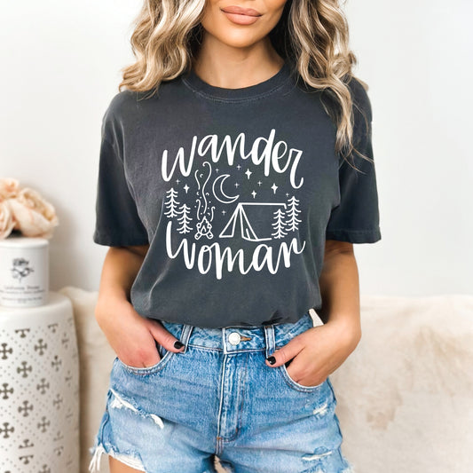 Wander Woman Tent | Garment Dyed Short Sleeve Tee