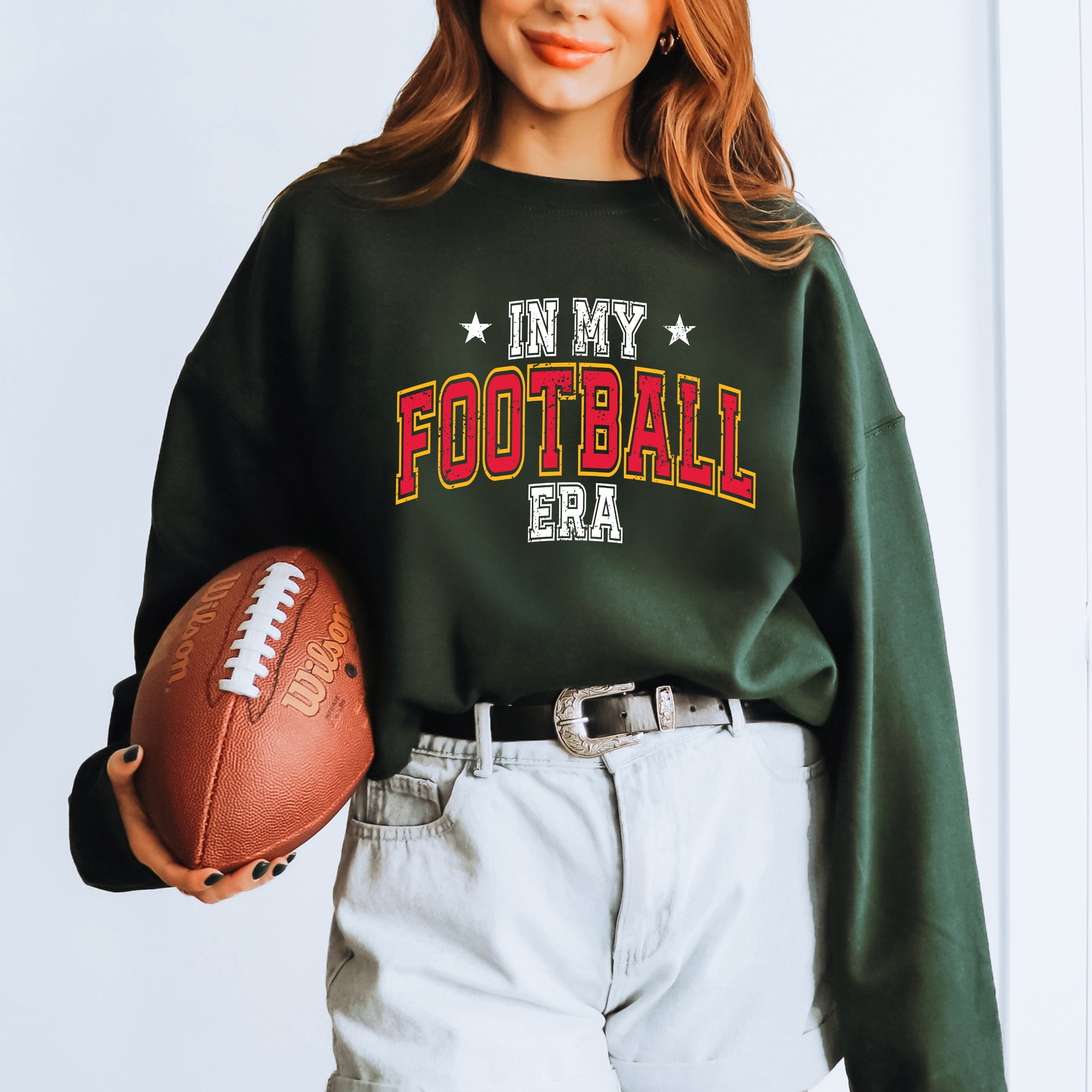 In My Football Era - Red | Sweatshirt