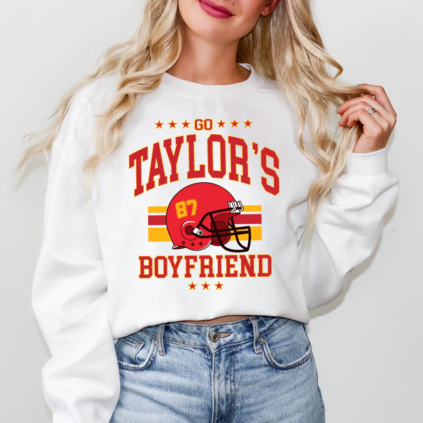 Go Taylor's Boyfriend Helmet | Sweatshirt