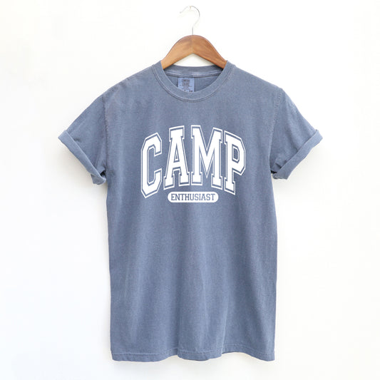 Camp Enthusiast | Garment Dyed Short Sleeve Tee