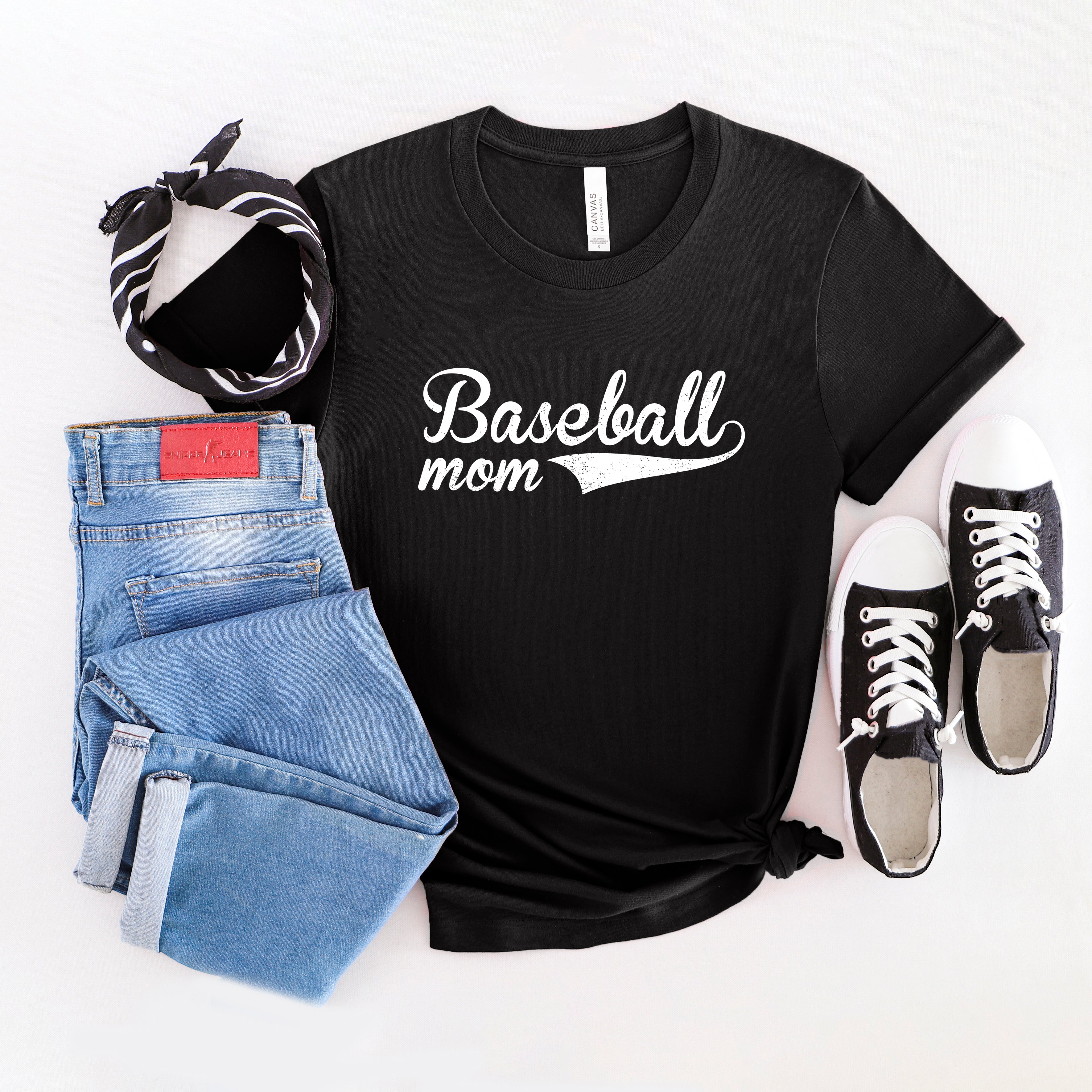 Baseball Mom | Short Sleeve Graphic Tee