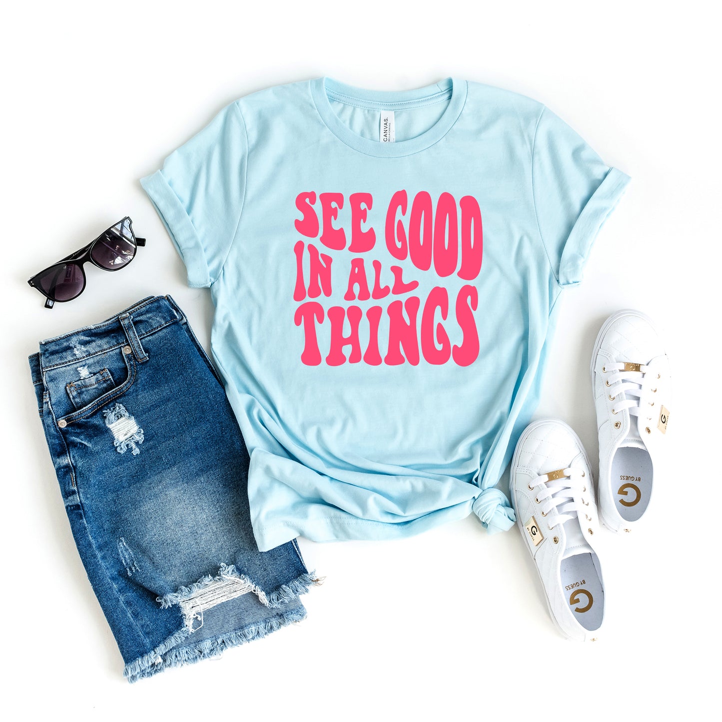 See Good In All Things Wavy | Short Sleeve Graphic Tee