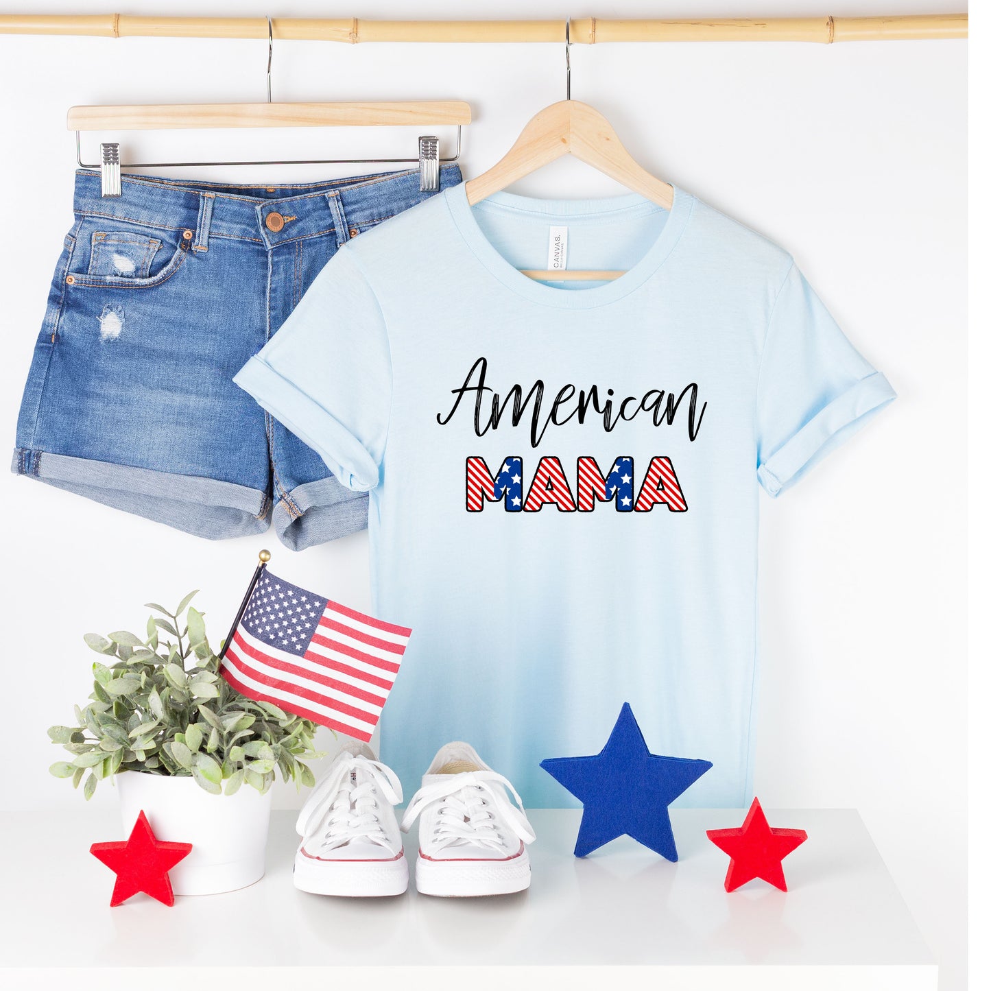 American Mama | Short Sleeve Graphic Tee