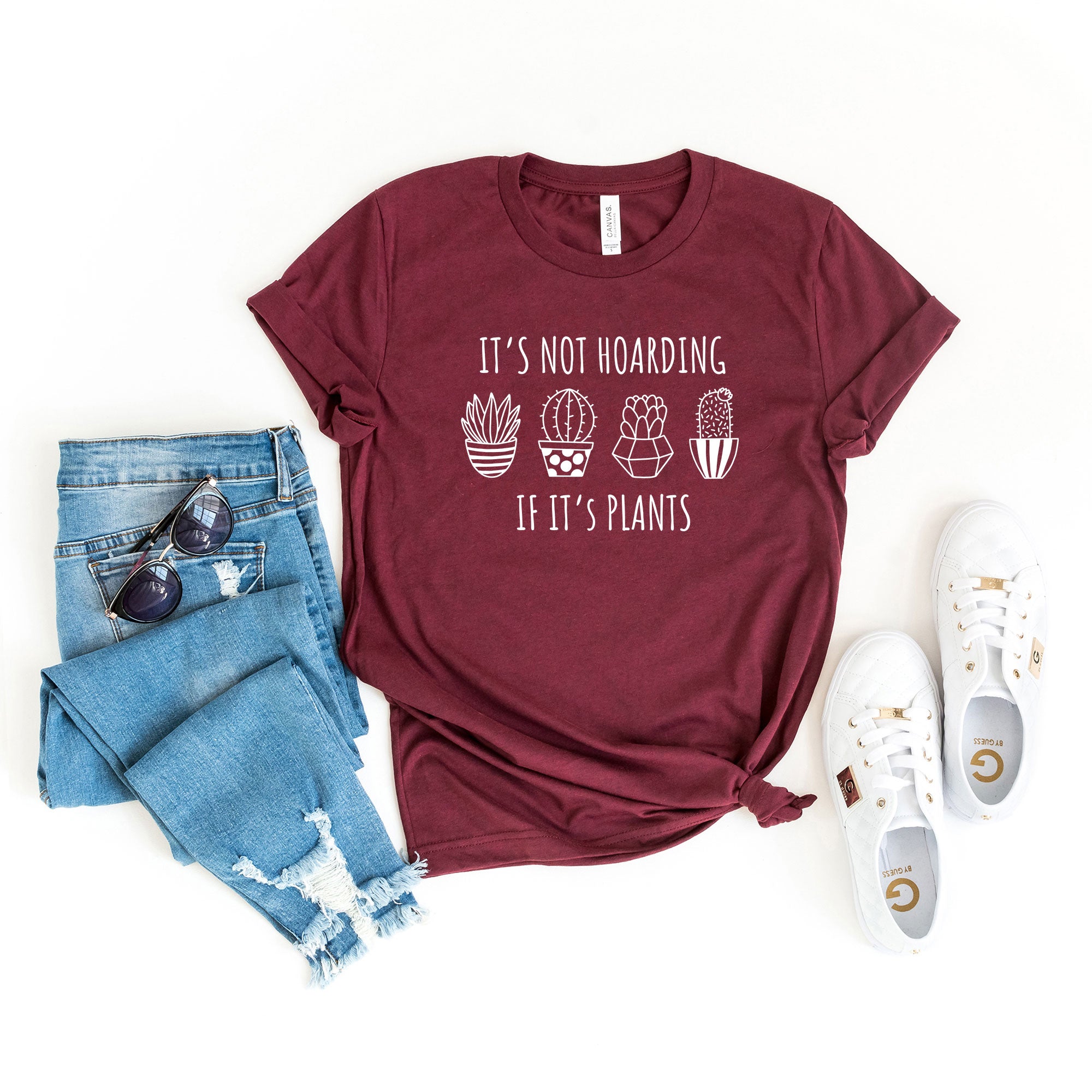 It's Not Hoarding If It's Plants | Short Sleeve Graphic Tee