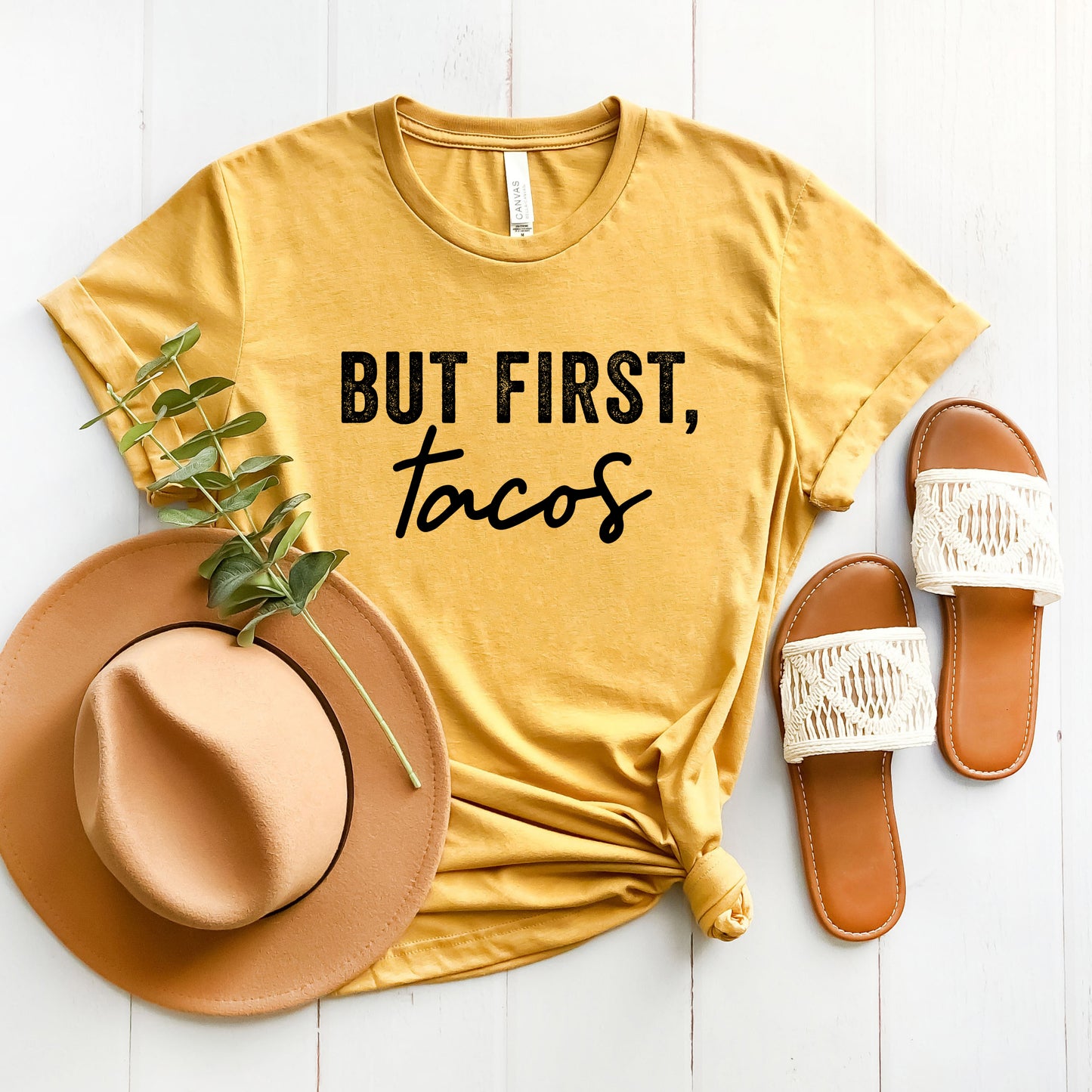 But First, Tacos | Short Sleeve Graphic Tee