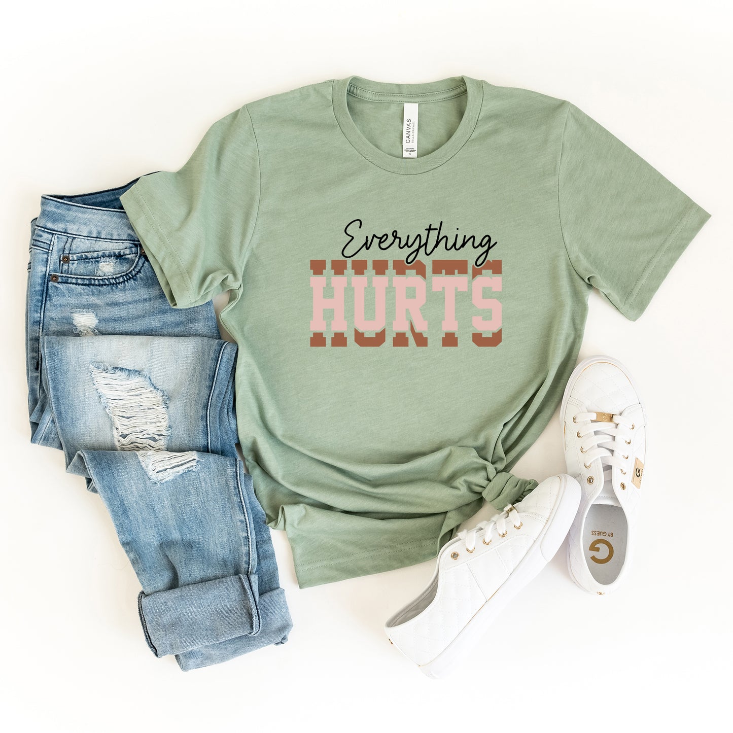 Everything Hurts | Short Sleeve Graphic Tee
