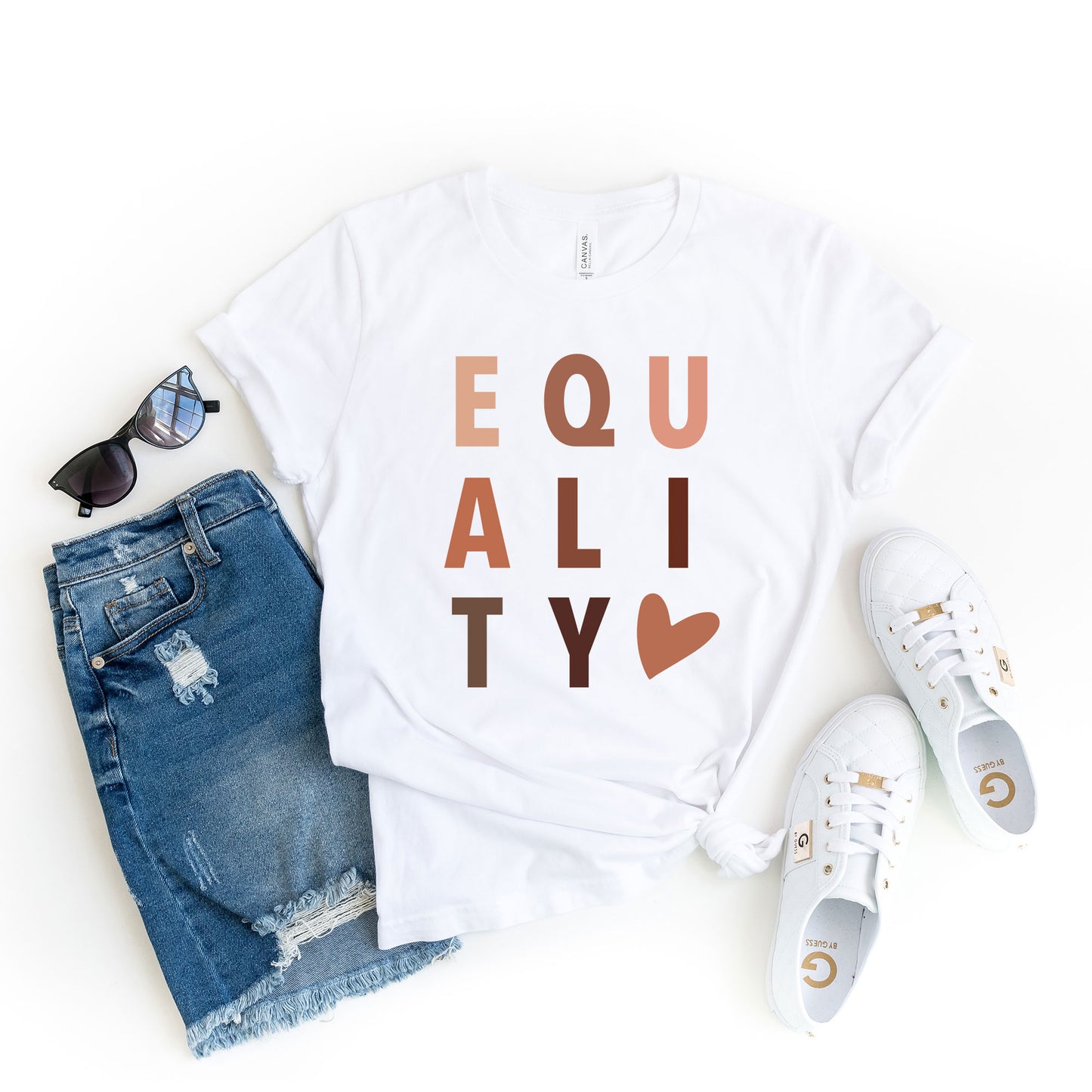 Equality Heart | Short Sleeve Graphic Tee