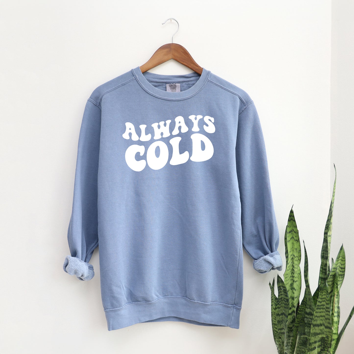 Always Cold | Garment Dyed Sweatshirt