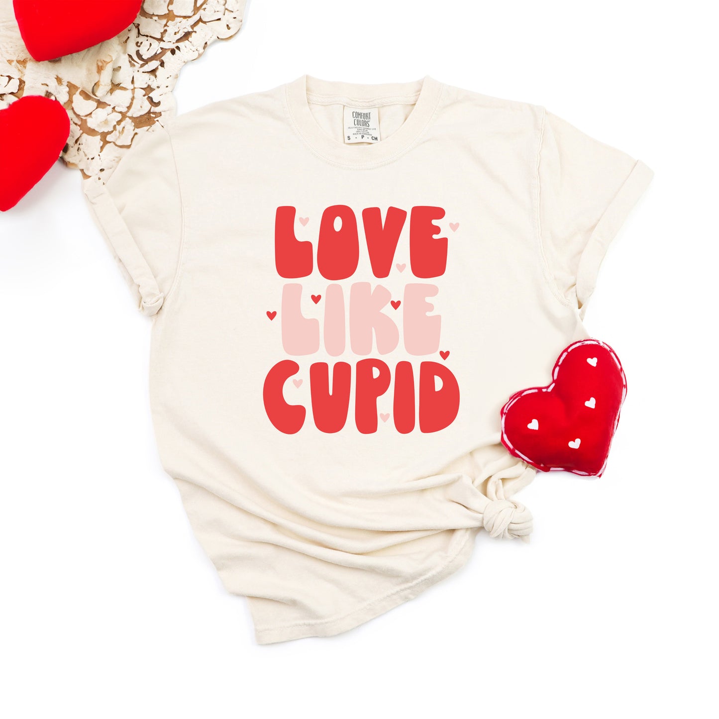 Love Like Cupid Bold | Garment Dyed Tee