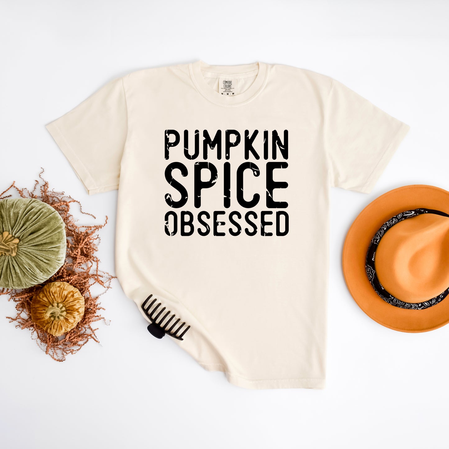 Pumpkin Spice Obsessed | Garment Dyed Tee