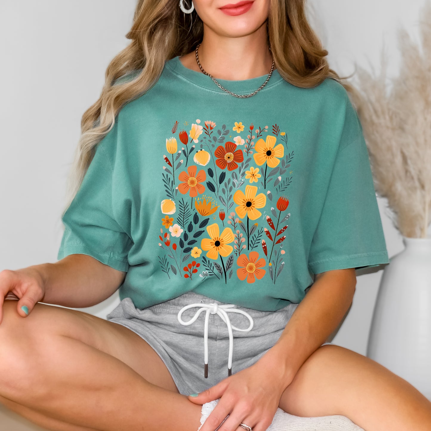Nature Wildflowers | Garment Dyed Tee