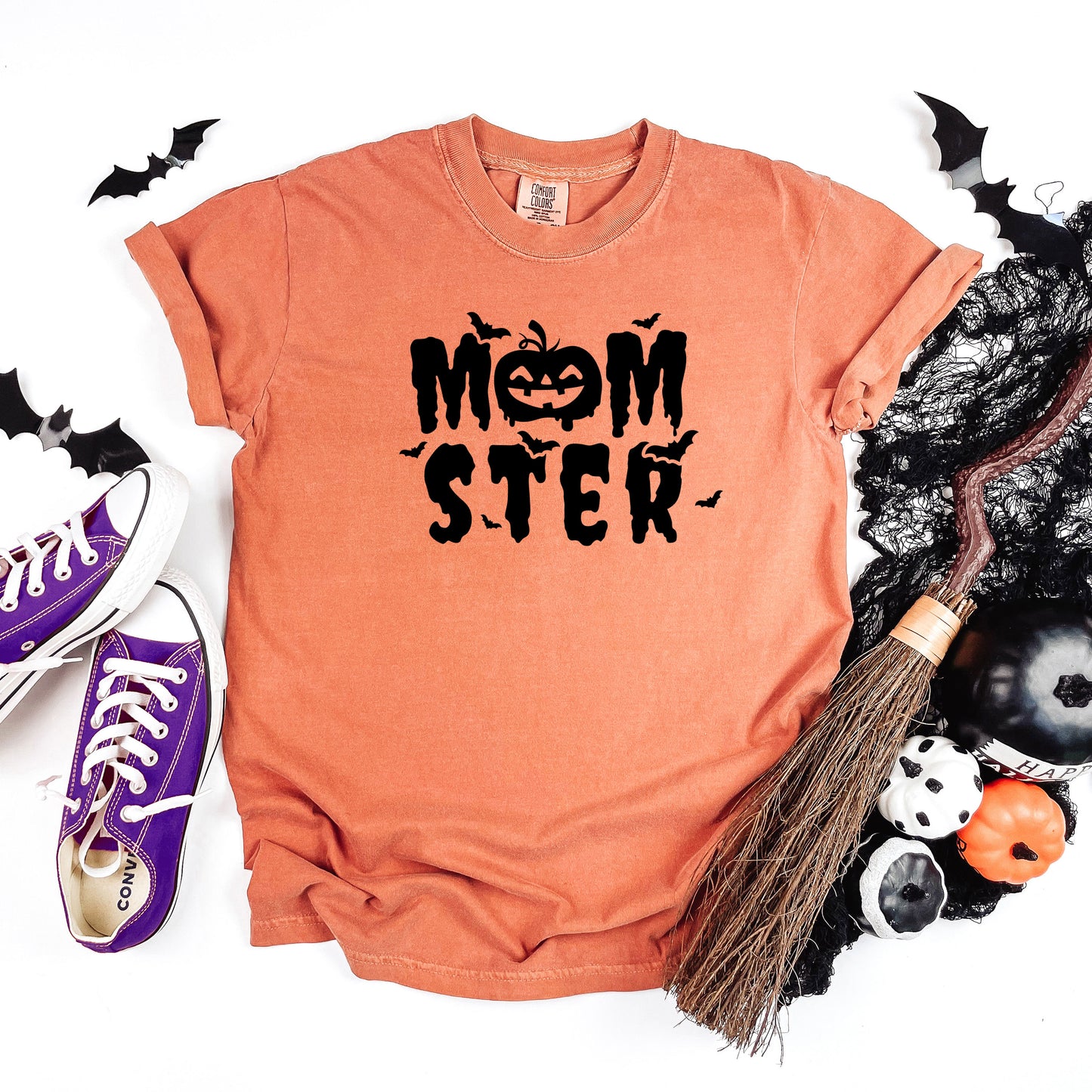Momster Pumpkin | Garment Dyed Tee