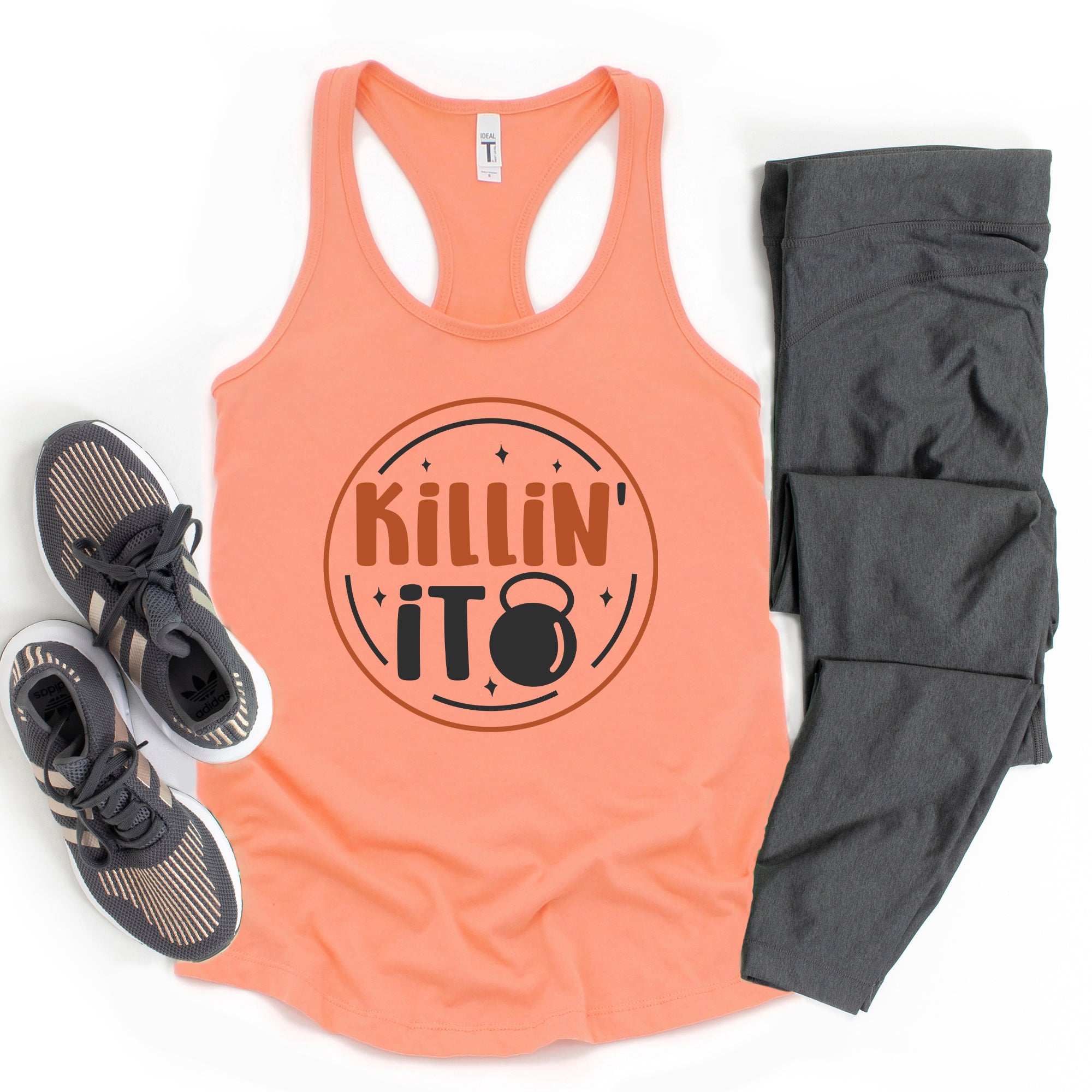 Killin' It Kettleball | Racerback Tank