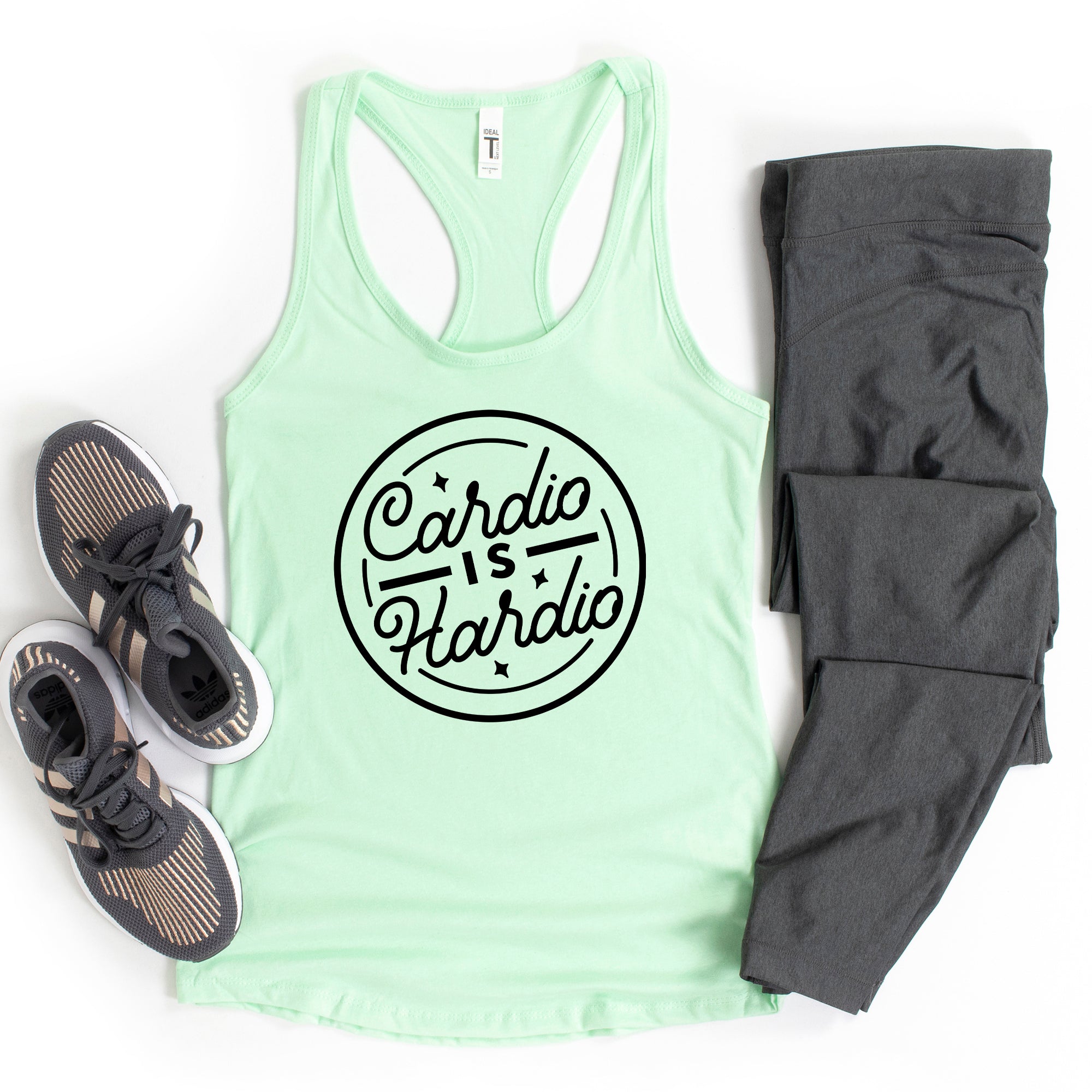 Cardio Is Hardio | Racerback Tank