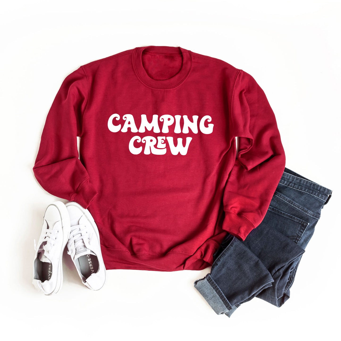 Camping Crew Retro | Sweatshirt
